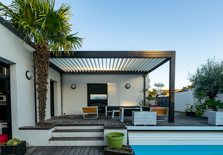 Pergola à Ussel
